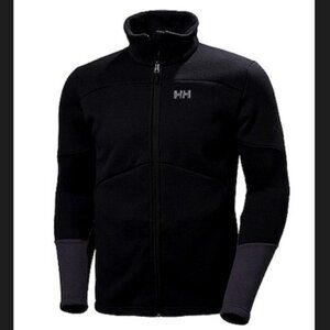 HELLY HANSEN EQ  Black Midlayer Jacket -L (Brand New w/ Tags!) Unisex